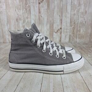 Converse All Star High Top Canvas Sneakers Casual Shoes Gray Womens 7‎